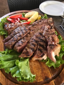 A Florentine steak